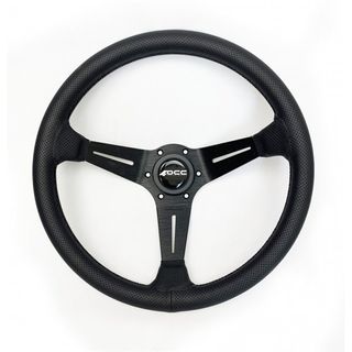 Volante Desplazado Clásico Negro 350mm