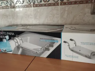 Asiento para bañera de aluminio