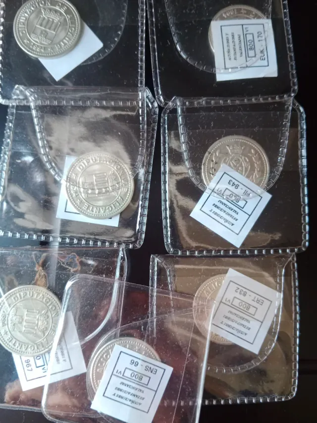 Reproducciones Monedas Plata 800 83,5 gramos