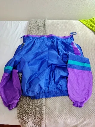 Chaqueta Vintage Azul y Morado