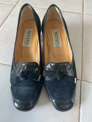 Scarpe con tacco Menato nere