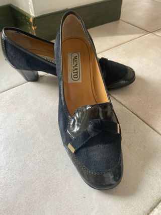 Scarpe con tacco Menato nere