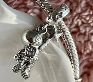 Charm Pandora Astronauta con Estrella