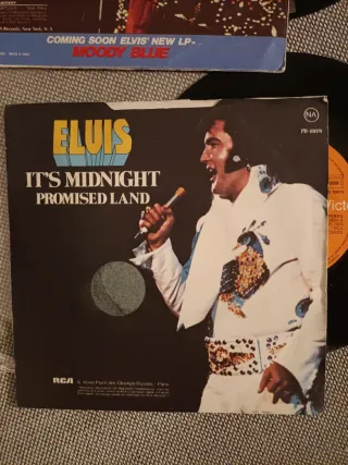 Elvis Presley lote de 3 singles vinilo 7"
