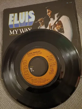 Elvis Presley lote de 3 singles vinilo 7"