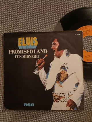 Elvis Presley lote de 2 singles vinilo 7"