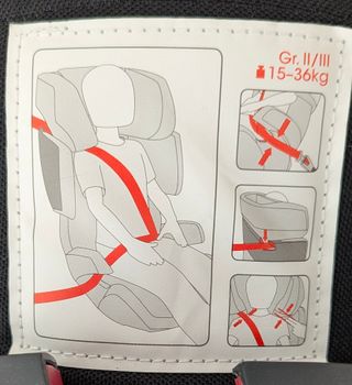 Silla Coche Cybex X-fix Grupo 2/3