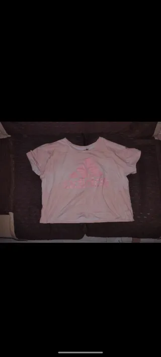 T-shirt Adidas donna rosa taglia unica