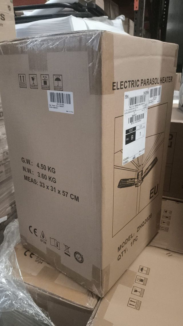 Estufa Halógena Exterior/Interior 2000W