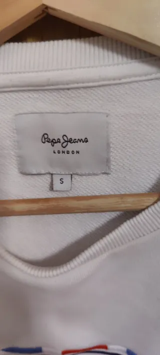 Sudadera Pepe Jeans Blanca