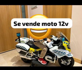 Moto Eléctrica Infantil 12V BMW