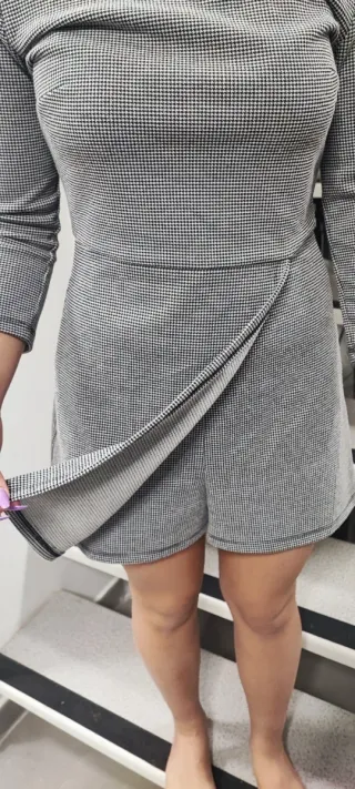 Vestito corto fantasia Bershka