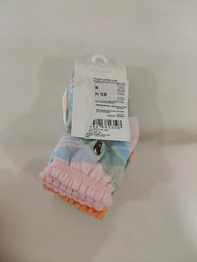 Pack calcetines Ralph Lauren 0-6 meses