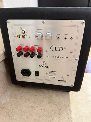 Sistema Home Cinema 5.1 Focal Sib Negro