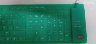 (NUEVO) TECLADO FLEXIBLE DE SILICONA
