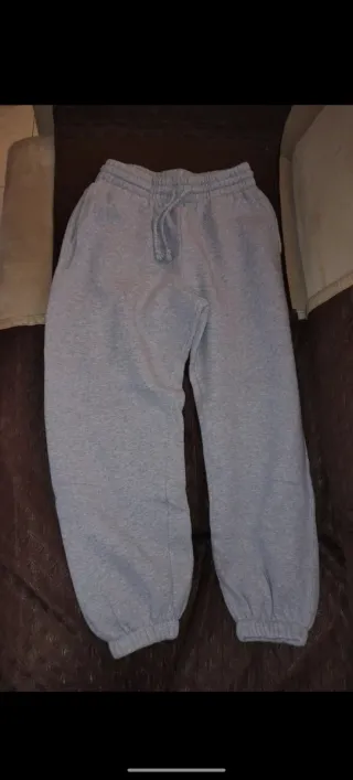 Pantaloni tuta grigi donna