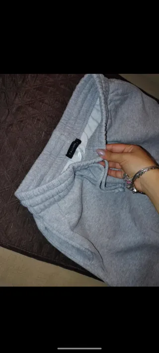 Pantaloni tuta grigi donna