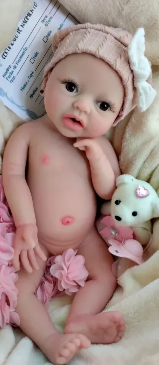 Bebé Reborn Silicona Completa