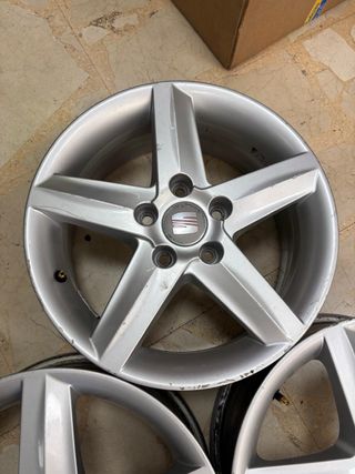 JUEGO LLANTAS SEAT LEON ALTEA 16 PULGADAS