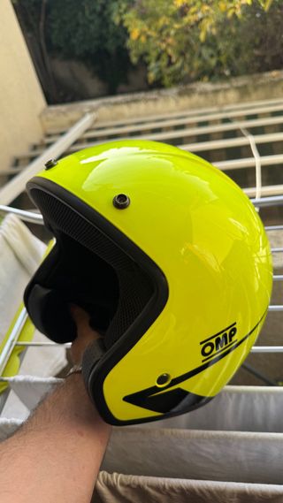 Casco OMP Fluor - Amarillo Brillante