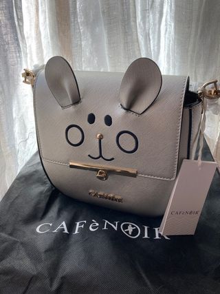Borsetta CafeNoir Rabbit Platino