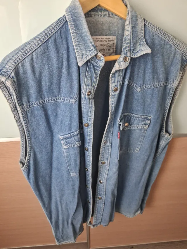 Camicia denim senza maniche Levi's