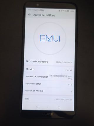 Huawei P Smart Nero
