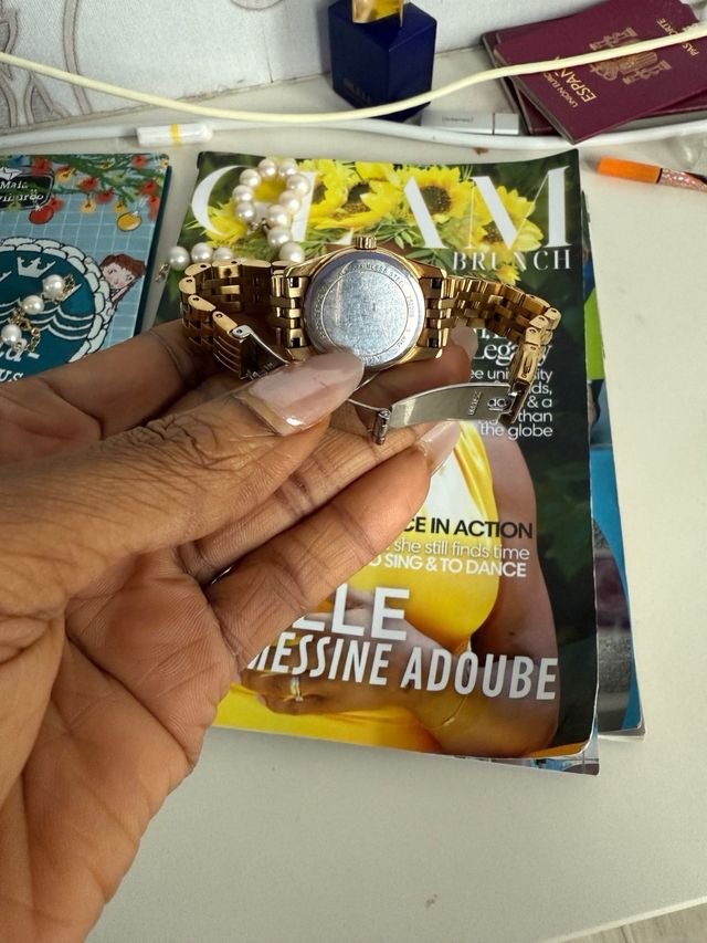 Reloj Michael Kors oro y Diamantitos en la esfera