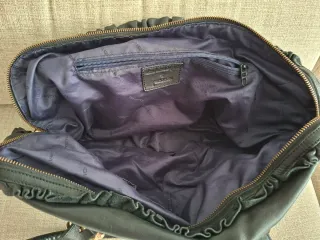 Bolso de piel negro DIMONI