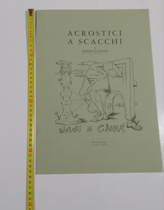 ACROSTICI A SCACCHI - Poesie e disegni artistici