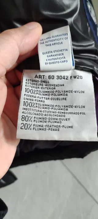 Piumino North Sails Uomo Nero Taglia M