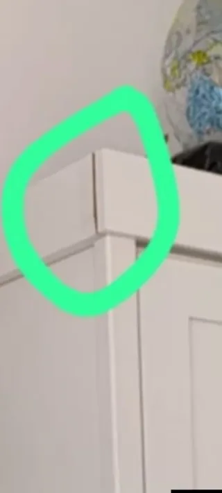 Armario madera blanco