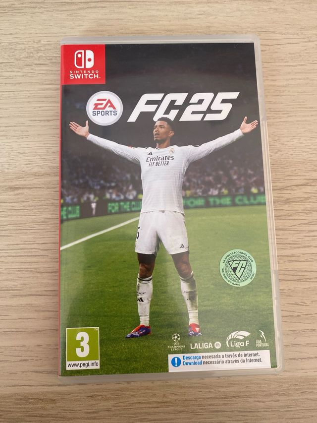 Caja FC 25 Nintendo Switch