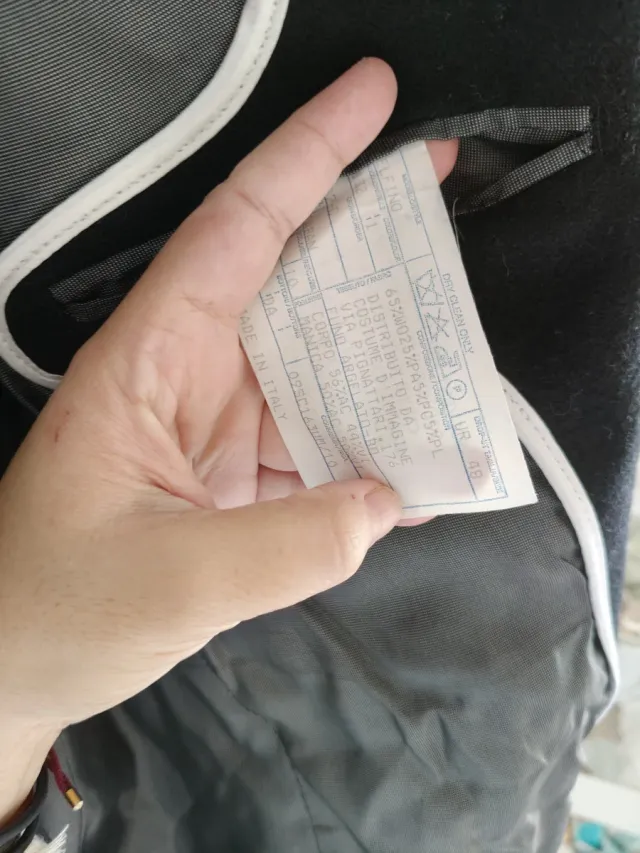 Abrigo paño Alessandrini