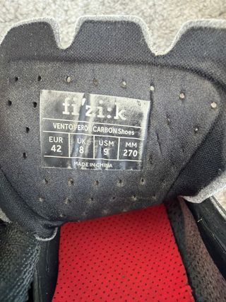 Zapatillas Fizik Vento Ferox Carbon talla 42