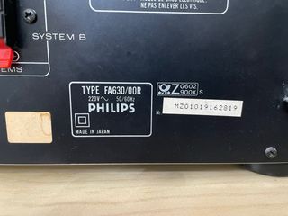 Amplificador Philips FA 630 Negro