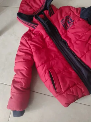 Giacca invernale bimbi rossa