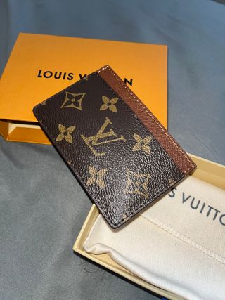 Tarjetero Monogram Marrón