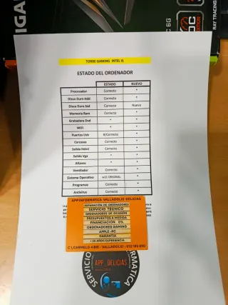 Torre Gaming RGB Intel i5 16GB RAM GTX 1660S