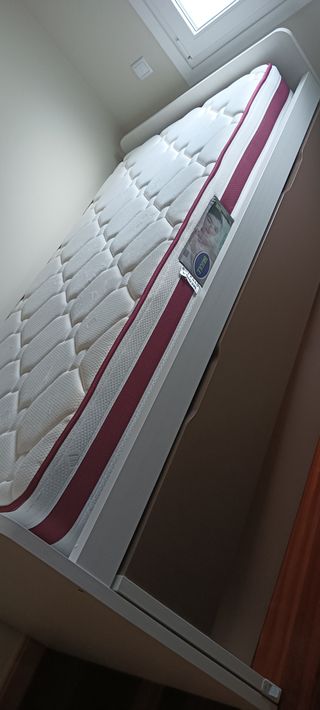 Dormitorio nido juvenil doble más dos cajones