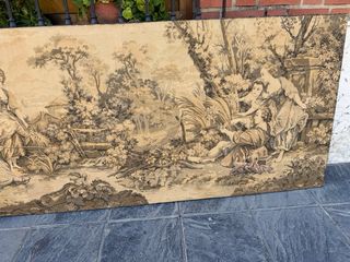 Tapiz de tela antiguo