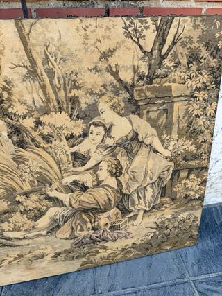 Tapiz de tela antiguo