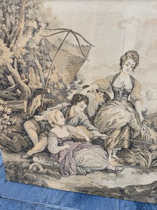 Tapiz de tela antiguo