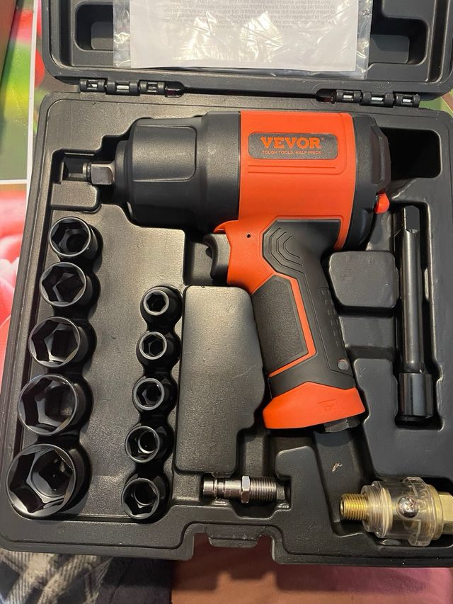 VEVOR Llave de impacto de aire pistola de impacto