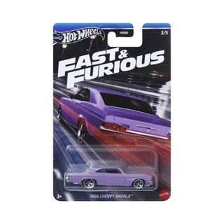 Pack 5 Coches Hot Wheels Fast and Furious 1/64
