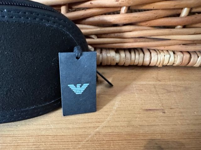 Funda gafas Emporio Armani negra