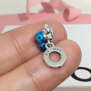 Charm Pandora Cangrejo y Concha Azul
