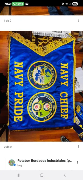 Bordados Industriales en todos tipos de prendas.