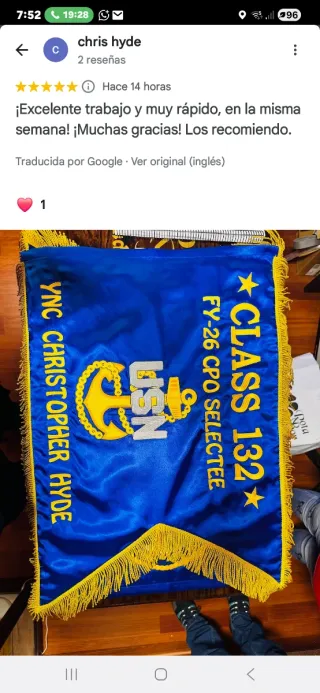 Bordados Industriales en todos tipos de prendas.