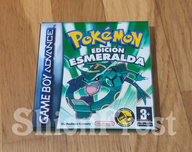 Caja Pokémon Edición Esmeralda ¡ELIGE ACABADO!